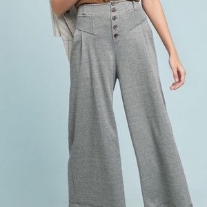 SOLD! Anthropologie wide leg pants NWT!